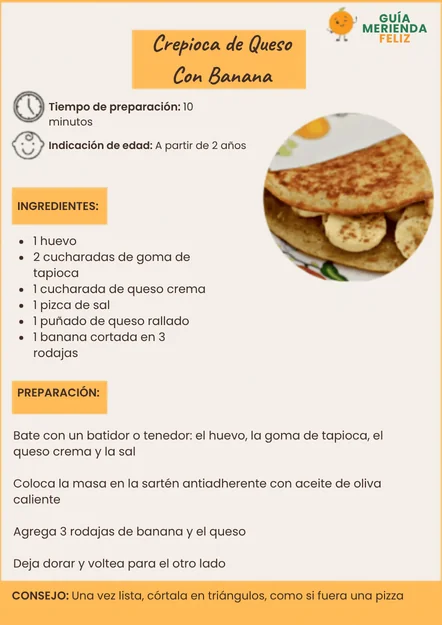 Crepioca saludable